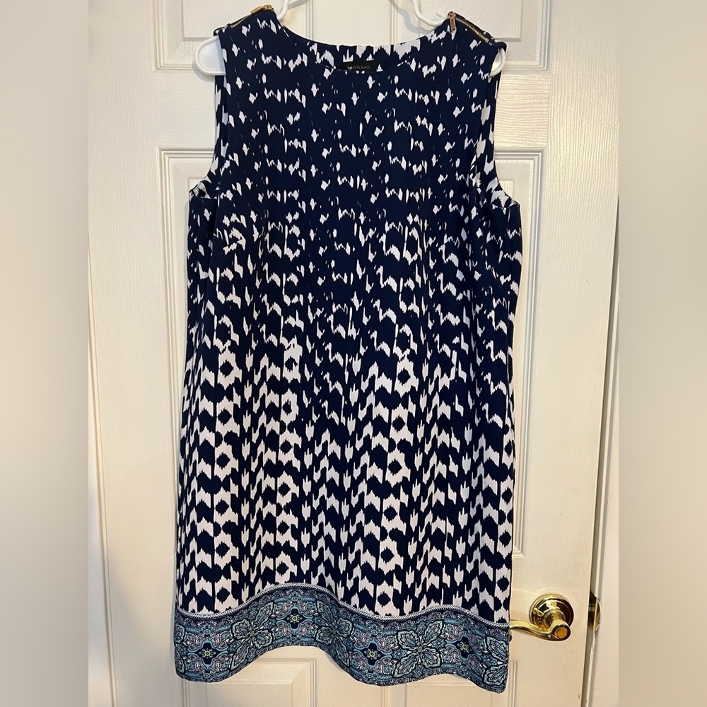 AB Studios Ikat print size 16 dress